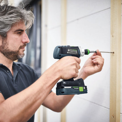Festool TX 30-50 CENTRO/2 Bit (205082) para taladro atornillador de batería y taladro percutor de batería Festool con soporte FastFix y portaherramientas WH-CE CENTROTEC