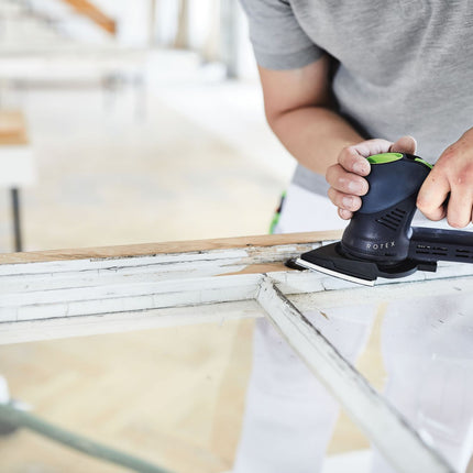 Festool STF V93/6 P100 GR/100 hoja de lija granate (497393) para RO 90 DX, DX 93, RS 300, RS 3, LRS 93 (zapata de lijado de hierro)