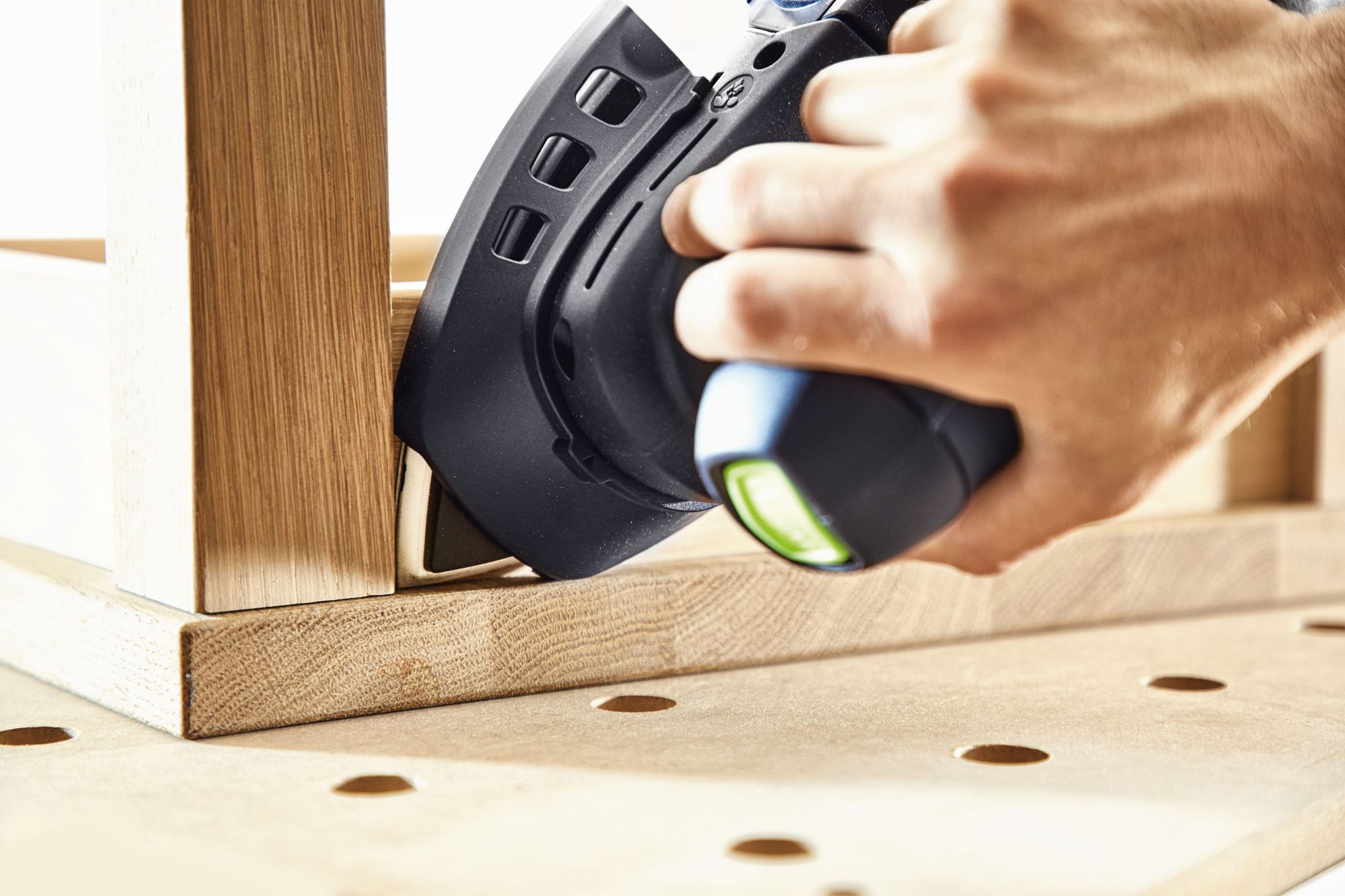 Festool STF DELTA 7 P150 GR 100 Schleifblatt Granat 497139 fuer DTS 400 DTSC 400 DS 400 3 - toolbrothers