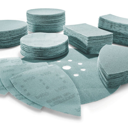 Festool STF D225 P150 GR NET/25 mesh abrasif Garnet Net (203315) pour ponceuses à long col PLANEX LHS 2 225 EQ(I), PLANEX 225 EQ, PLANEX LHS-E 225 easy, PLANEX LHS 2-M 225 EQ