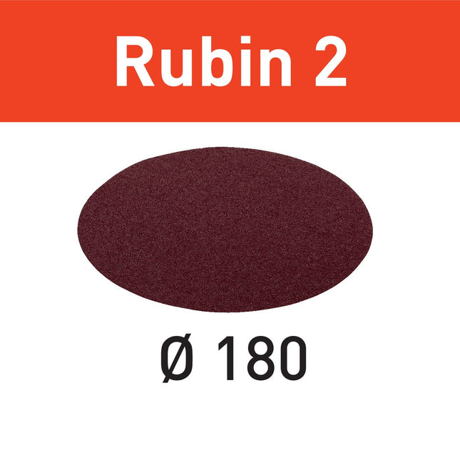 Festool STF D180/0 P220 RU2/50 Schleifscheibe Rubin 2 ( 499132 ) für RAS 180