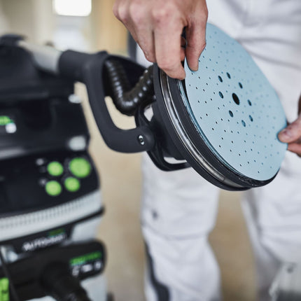 Festool STF D225/128 P240 GR/5 Schleifscheibe Granat ( 205668 ) für Langhalsschleifer PLANEX LHS 2 225 EQ(I), PLANEX 225 EQ, PLANEX LHS-E 225 easy, PLANEX LHS 2-M 225 EQ