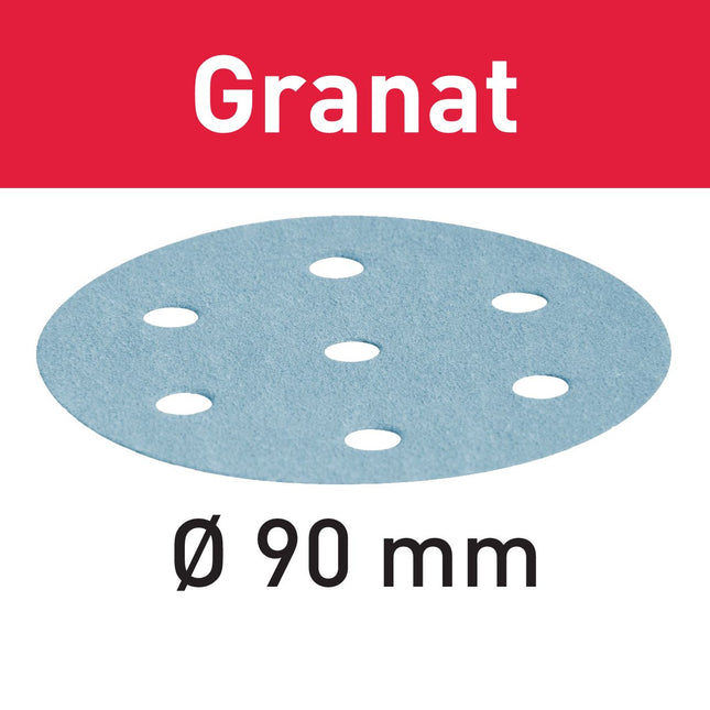 Festool STF D90/6 P240 GR/100 Schleifscheibe Granat ( 497371 ) für RO 90 DX