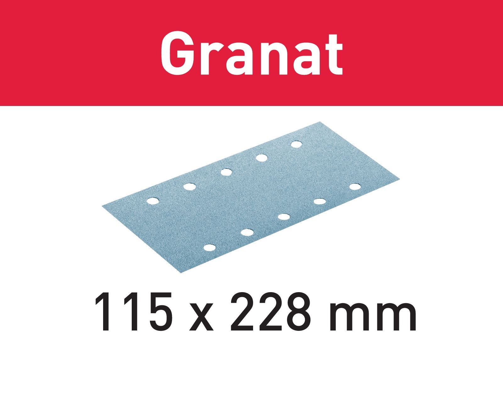 Festool STF 115X228 P240 GR 100 Schleifstreifen Granat 498951 fuer RS 200 RS 2 RS 100 RS 100 C RS 1 RS 1 C HSK A 115 x 226 0 - toolbrothers