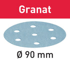 Festool STF D90/6 P500 GR/100 Schleifscheibe Granat ( 498326 ) für RO 90 DX