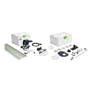 Festool OF 1010 REBQ-FS-Set Oberfräse 1010 W 55 mm Hub ( 578051 ) + Führungsschiene + Systainer