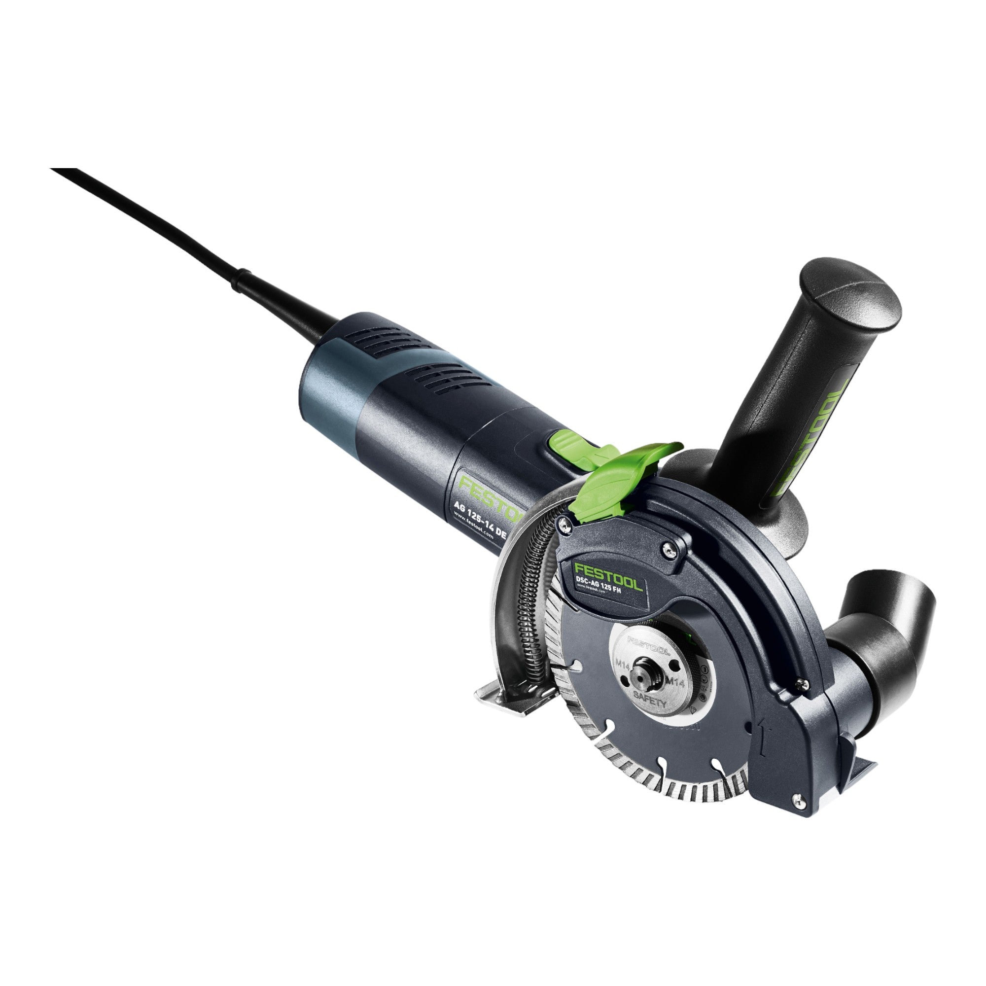 Festool DSC AG 125 FH Plus Freihand Trennsystem 1400 W 125 mm 576552 Systainer 1 - toolbrothers