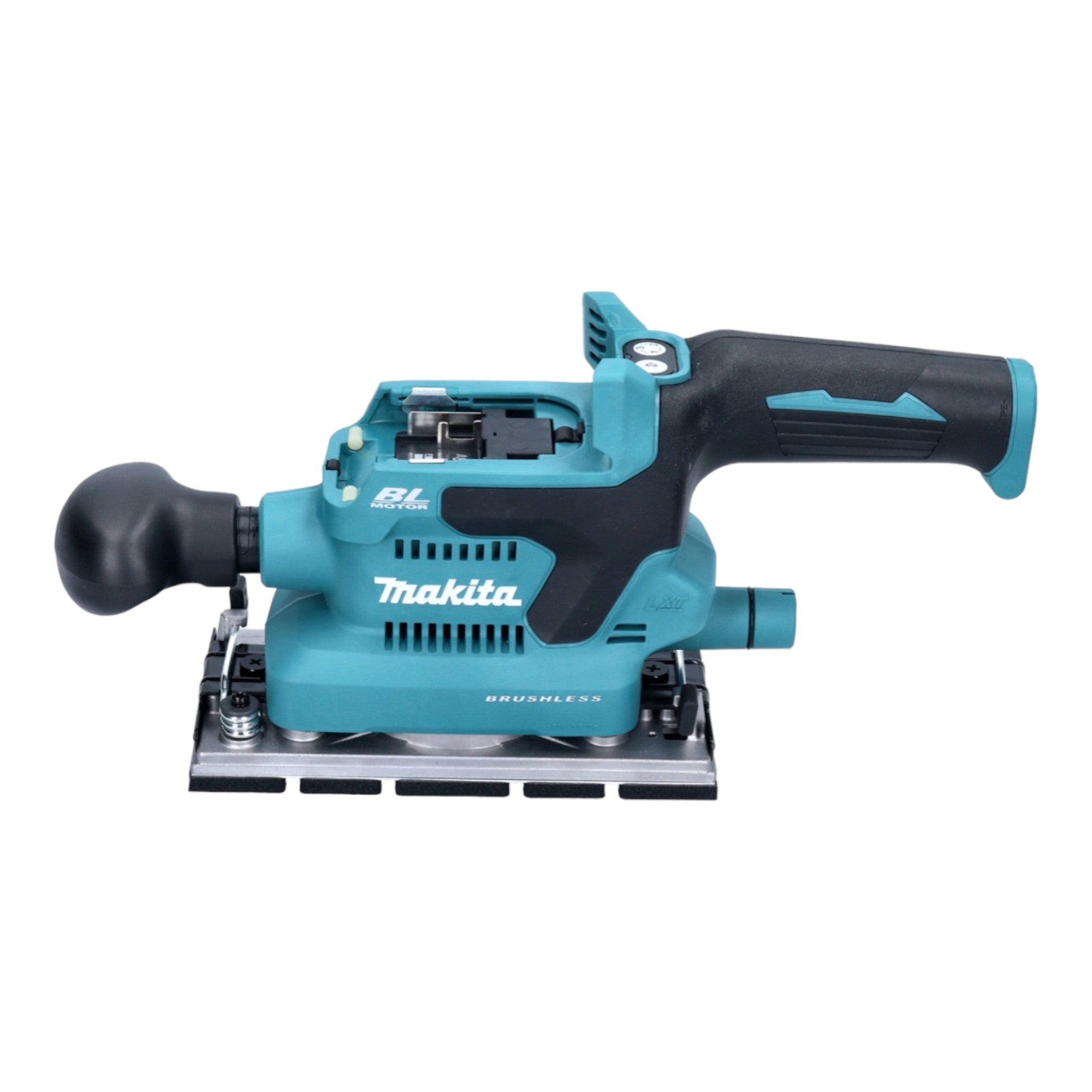 Makita DBO 380 RG Akku Schwingschleifer 18 V 93 x 185 mm Brushless 2x Akku 6 0 Ah Ladegeraet 2 - toolbrothers