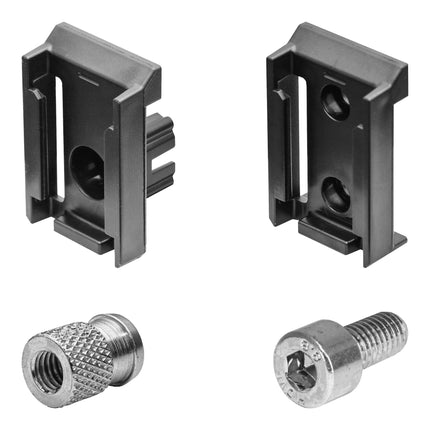 Set di cavalletti per officina Qbrick System + Custom Connect 2 pezzi 580 x 770 mm 350 kg