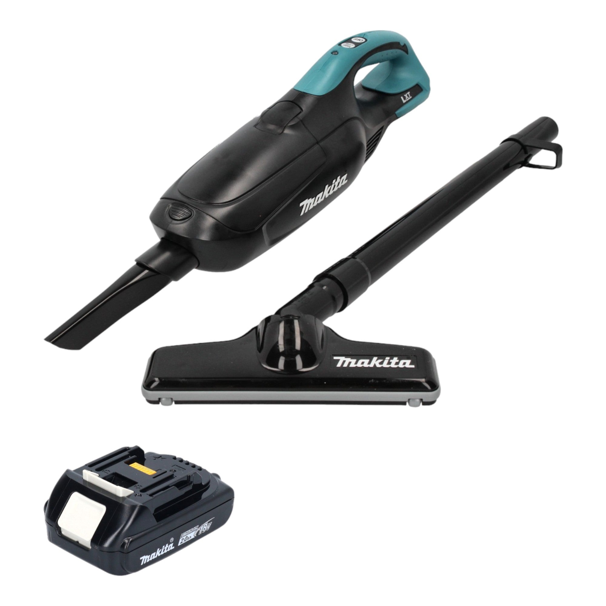 Makita DCL 182 A1 B Akku Staubsauger 18 V Schwarz 1x Akku 2 0 Ah ohne Ladegeraet 0 - toolbrothers