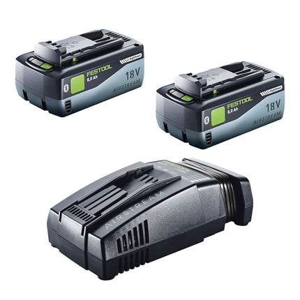 Festool 18V 2x8.0/SCA16 energy set 2x battery 18 V 8.0 Ah ( 2x 577323 ) + charger ( 576953 )