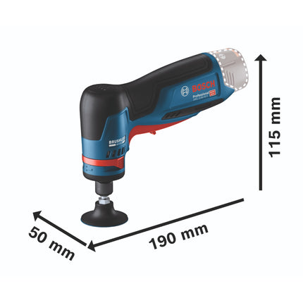 Bosch GWG 12V-50 S Professional cordless straight grinder 12 V 6 mm brushless solo ( 06013A7000 ) - without battery, without charger