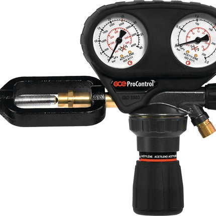 Reductor de presión de cilindro GCE ProControl acetileno (1000153503)