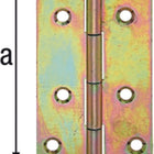 GAH Charnière hauteur 38 mm largeur 26 mm ( 3000200471 )