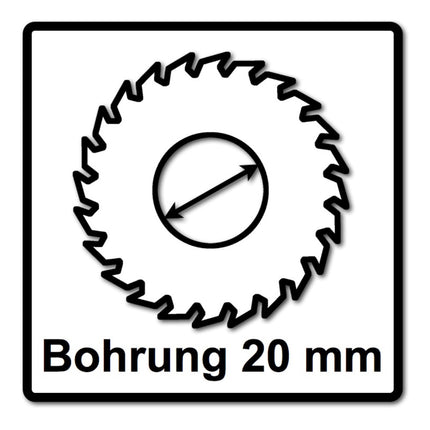 Makita SPECIALIZED Kreissägeblatt für Holz 165 x 20 x 1,6 mm 40 Zähne ( B-32960 ) - Toolbrothers