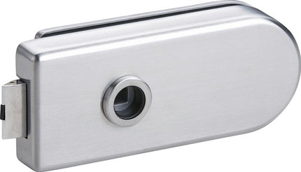 HERMAT glass door lock 6011 OL - Venezia stainless steel matt ( 3000253939 )