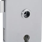 HERMAT serratura per porte in vetro 6033 PZ L - Roma acciaio inox opaco ( 3000253945 )
