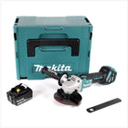 Makita DGA 513 T1J Akku Winkelschleifer 18 V 125mm Brushless + 1x Akku 5,0Ah + Makpac - ohne Ladegerät - Toolbrothers