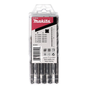 Makita SDS-VPlus Bohrer Set 5 teilig SDS-Plus Hammerbohrer ( B-49133 )