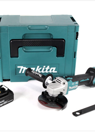 Makita DGA 513 G1J Akku Winkelschleifer 18 V 125mm Brushless + 1x Akku 6,0Ah + Makpac - ohne Ladegerät - Toolbrothers