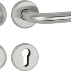 APTEC lever handle set Basic 01 stainless steel 60 matt stainless steel ( 3000267257 )