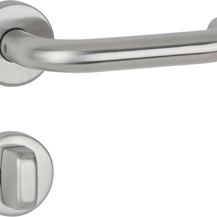 APTEC lever handle set Basic 01 stainless steel 60 matt stainless steel ( 3000267258 )