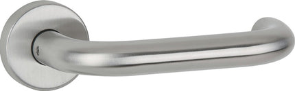 APTEC lever handle set Basic 01 stainless steel 60 matt stainless steel ( 3000267258 )
