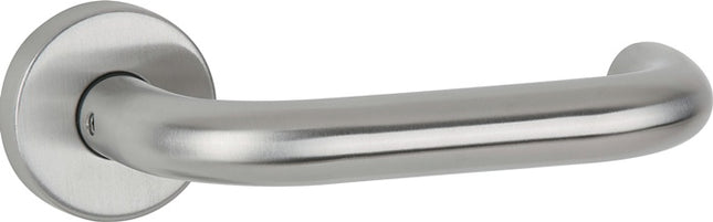 APTEC lever handle set Basic 01 stainless steel 60 matt stainless steel ( 3000267258 )