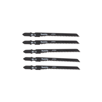 Makita BR-13 Stichsägeblätter für Holz 70 mm 5 Stk. ( A-85793 ) für Stichsägen mit T-Schaft Aufnahme - Toolbrothers