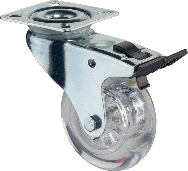 BS ROLLEN Rueda giratoria con freno Rueda Ø 75 mm Capacidad de carga 50 kg ( 3000275197 )