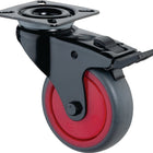 BS ROLLEN Roulette pivotante avec frein Roue Ø 75 mm Capacité de charge 60 kg ( 3000275253 )