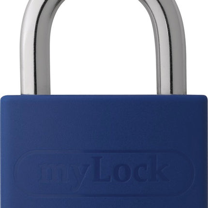 ABUS Zylindervorhangschloss T65AL/40 blau Lock-Tag Schlosskörperbreite 43 mm ( 3000280253 )
