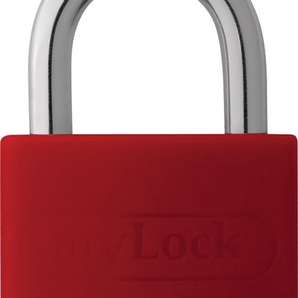 ABUS Zylindervorhangschloss T65AL/40 rot gl. Schlosskörperbreite 43 mm ( 3000280258 )