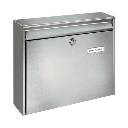 BURG-WÄCHTER letter box Borkum 3877 Ni height 322 mm width 362 mm depth 100 mm ( 3000290112 )