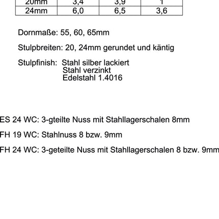 SSF Zamek wpuszczany do drzwi BAD 20/ 65/78/8 mm DIN lewy ( 3324024322 )
