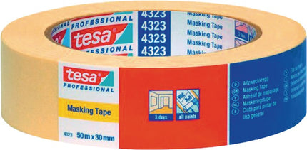 TESA crepe tape 4323 lightly creped ( 4000309021 )
