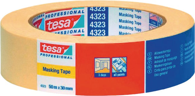 TESA crepe tape 4323 lightly creped ( 4000309021 )
