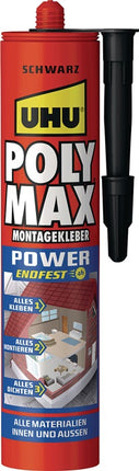 UHU Kleb und Dichtstoff POLY MAX POWER schwarz 4000353483  1 - toolbrothers