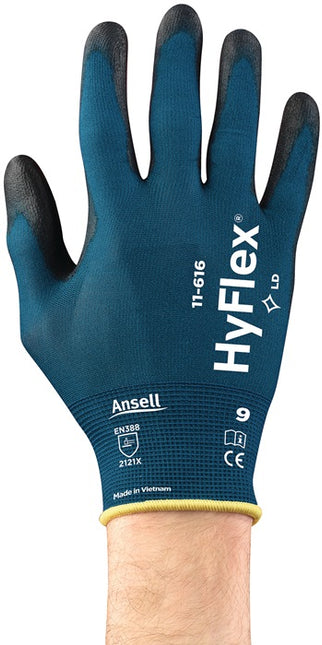 ANSELL Handschuhe HyFlex® 11-616 Größe 7 grünblau/schwarz ( 4000371326 )