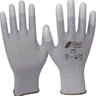 NITRAS gloves size 9 grey/white ( 4000371799 )