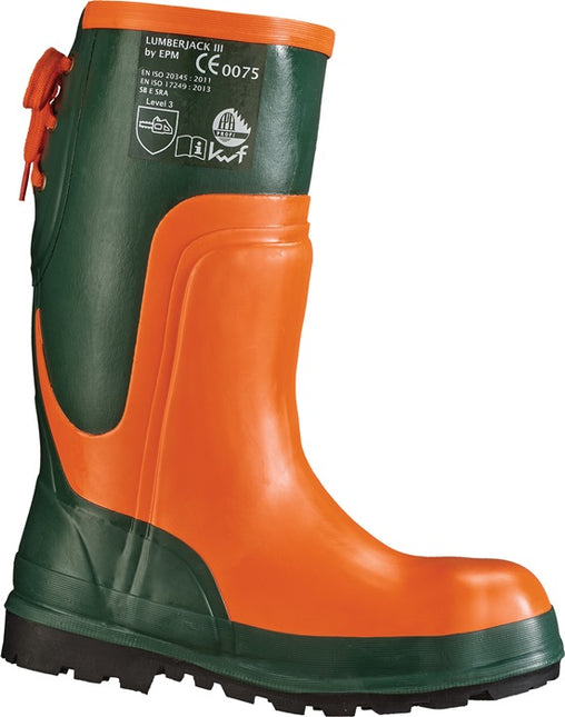 FELDTMANN Botas de seguridad forestales olmo talla 47 oliva/naranja (4000373357)