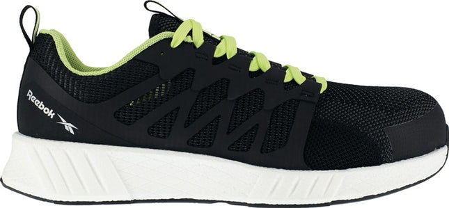 REEBOK Fusion Flexweave Work safety shoe, size 46, black/lime green (4000374036)