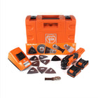 FEIN AFMT 12 QSL C Akku Oszillierer MultiTalent 12 V Multifunktionswerkzeug Starlock Plus im Koffer + 17-tlg. Zubehör-Set + 2 x 2,5 Ah Akku + 1 x ALG 50 Ladegerät - Toolbrothers