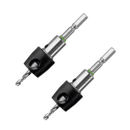 Festool BSTA HS D3,5 CE Svasatore con arresto di profondità ( 492523 ) + Festool BSTA HS D4,5 CE Svasatore con arresto di profondità ( 492524 )