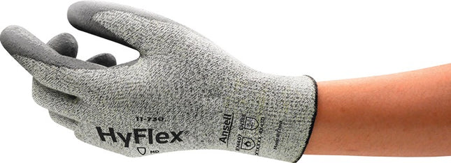 Guantes de protección contra cortes ANSELL HyFlex® 11-730 talla 10 gris (4000391143)
