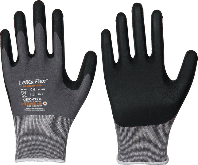 Guantes LEIPOLD LeiKaFlex 1466 talla 8 gris ( 4000391413 )
