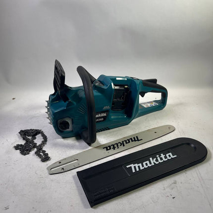 Makita DUC 353 Z 2x 18 V Li Ion brushless Akku Kettensaege 36 V Solo Reparaturgeraet 1 - toolbrothers