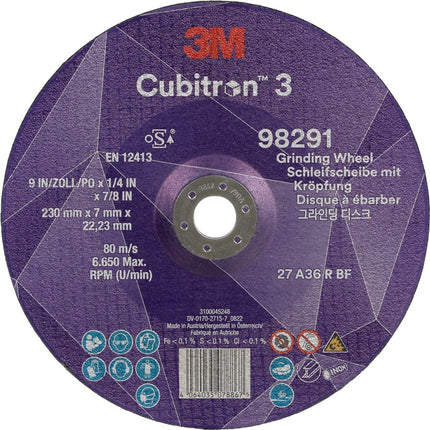 3M Schruppscheibe Cubitron™ 3 D230xS7mmKörnung 36+ ( 4000844237 )