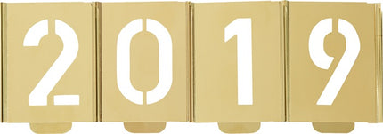 Juego de plantillas de marcado KUKKO 327 números 0 - 9 ( 4000871678 )