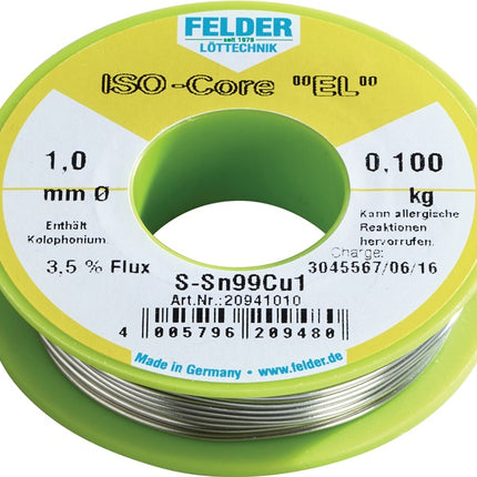Hilo de soldar FELDER ISO-Core® EL 1 mm (4000872788)